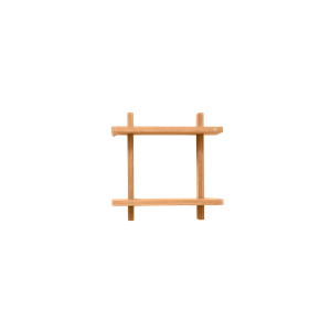 Estantería Doble Pequeño de Roble Aceitado Andersen Furniture