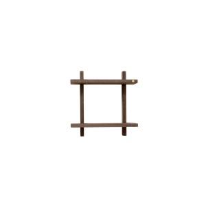 Estantería Doble Pequeño de Roble Ahumado Aceitado Andersen Furniture
