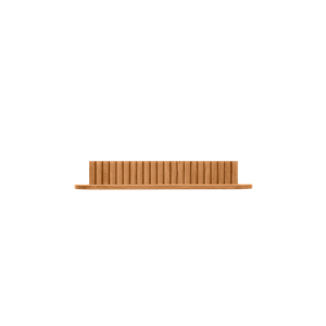 Estante de Columna Grande de Roble Natural Aceitado Andersen Furniture