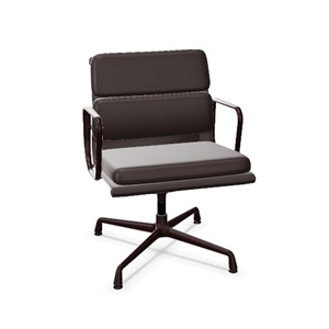 Silla de Oficina Vitra Soft Pad EA 207 Color Ciruela/burdeos Oscuro