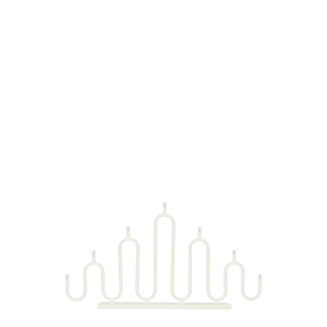 Candelabro/Lámpara Portátil de Adviento Noel 7 de Globen Lighting, Color Blanco Marfil