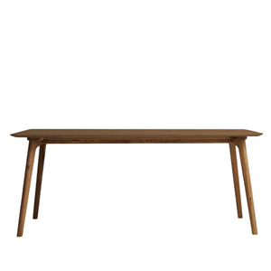 Mesa de comedor de salón Ro Collection 180x90 Roble ahumado