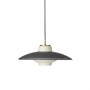 Lámpara Colgante Colgante Nórdica Cálida con Shade de Ópalo Ultimate Grey