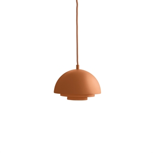 Mini Lámpara Colgante de Color Crema Tomate con Ambiente Nórdico Cálido
