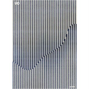 Póster Del 90 Aniversario de Artek, 50x70 Cm, Negro/ Azul.