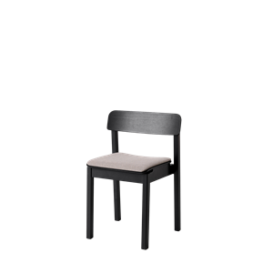 Silla de Comedor Moebe Everyday Negro/re-lana 128