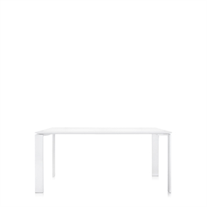 Escritorio Kartell FOUR Soft-Touch de 158x79 cm , Blanco