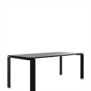 Escritorio Kartell FOUR Soft-Touch 190x79 Negro