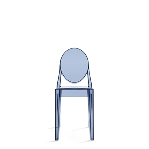 Silla de Comedor Kartell Victoria Ghost Azul