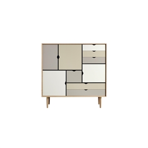 Mueble Andersen S3, Roble Tratado con Jabón/ Arena