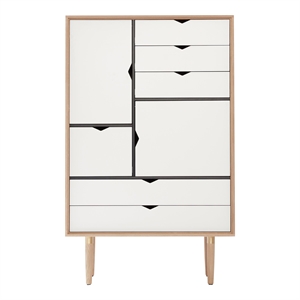 Andersen Furniture S5 Gabinete Roble/ Blanco