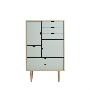 Andersen Furniture S5 Gabinete Roble/Gris Océano