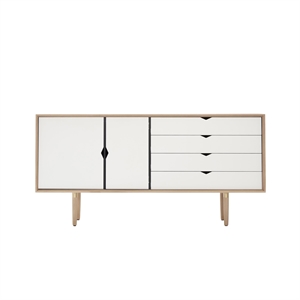 Andersen Furniture S6 Gabinete Roble/ Blanco