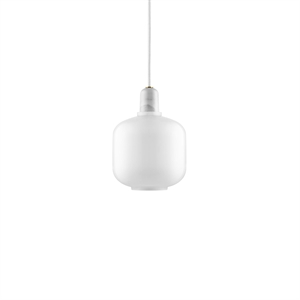 Normann Copenhagen Amp Lámpara Colgante Blanco/Blanco Pequeña