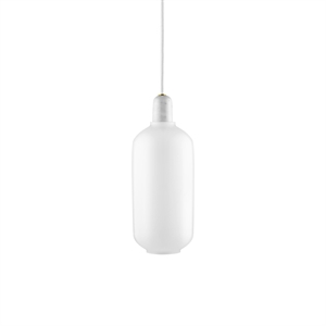Normann Copenhagen Amp Lámpara Colgante Blanco/Blanco Grande