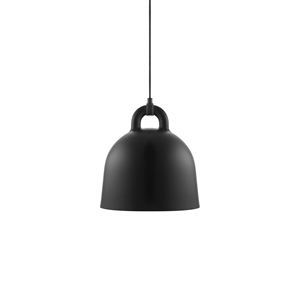 Normann Copenhagen Bell Lámpara Colgante Negro Pequeña