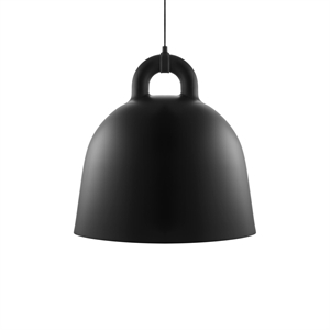 Normann Copenhagen Bell Lámpara Colgante Negro Grande