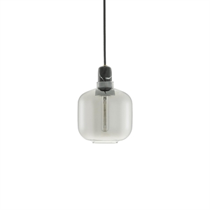 Normann Copenhagen Bell Lámpara Colgante Ahumado/Negro Pequeña