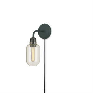 Normann Copenhagen Amp, Lámpara de Pared Dorado/Verde
