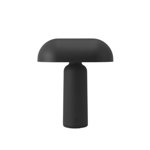 Normann Copenhagen Porta Lámpara de Mesa Portátil Negro