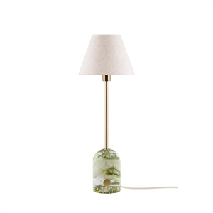 Lámpara de Mesa Gino de Globen Lighting, 20 Luces, Mármol Verde
