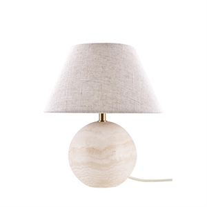 Lámpara de Mesa Globen Lighting Castello 35 Beige