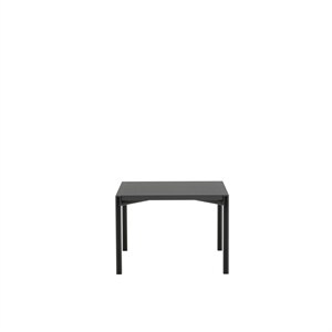 artek Kiki Mesa de Centro L60 cm Negro/ Linóleo Negro