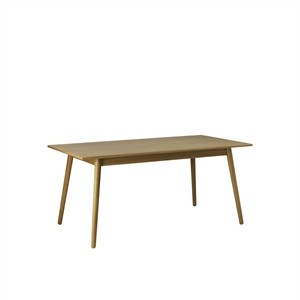 FDB Furniture C35B Mesa de Comedor 160 cm Roble Lacado