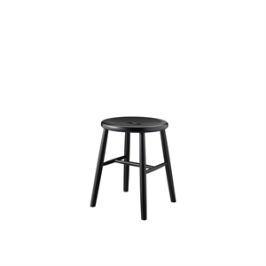 FDB Furniture J27 Taburete Negro