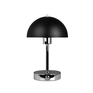 Lámpara de Mesa Dyberg Larsen Malmö Negro/ Cromo