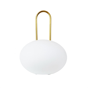 Linterna LED Ellipse Dyberg Larsen Blanco/ Latón