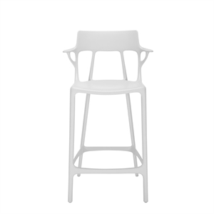 Kartell AI Taburete Alto 65 Blanco