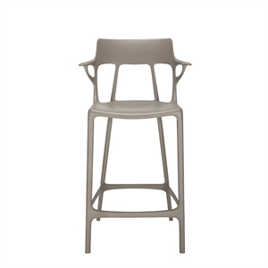 Kartell AI Taburete Alto H65 Gris