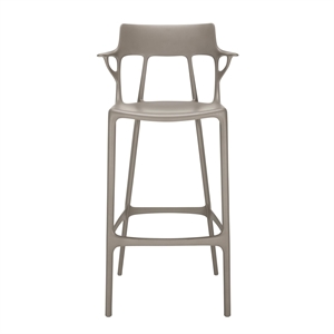 Taburete de Bar Kartell AI H75 Gris