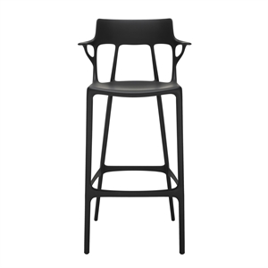 Kartell AI Taburete de Bar H75 Negro