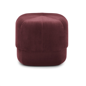 Normann Copenhagen Circus Puf Pequeño Rojo Oscuro