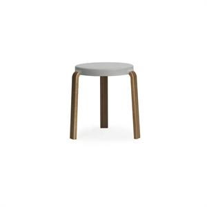 Taburete para Grifo Normann Copenhagen Nuez/ Gris