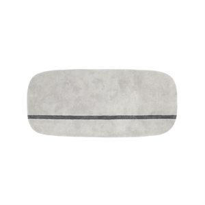 Normann Copenhagen Alfombra Oona Gris 90 x 200 cm