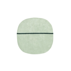 Normann Copenhagen Alfombra Oona 140 x 140 cm Menta