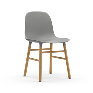 Silla de Comedor Normann Copenhagen Form Gris/roble