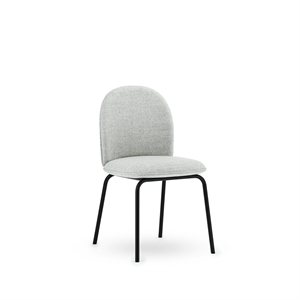 Silla de Comedor Normann Copenhagen Ace Tapizada Syngery LDS08/acero Negro