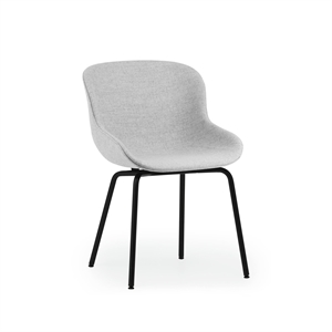 Silla de Comedor Normann Copenhagen Hyg Tapizada Acero Negro /Synergy LDS16