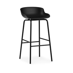 Taburete de Bar Normann Copenhagen Hyg Alt. 75 Negro