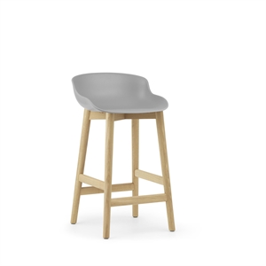 Normann Copenhagen Hyg Taburete Alto 65 Roble/ Gris