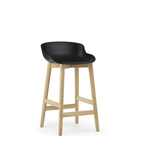 Normann Copenhagen Hyg Taburete Alto 65 Roble/ Negro