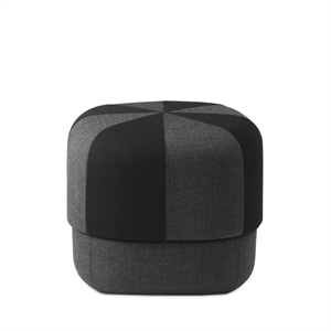 Normann Copenhagen Circus Puf Duo Pequeño Negro