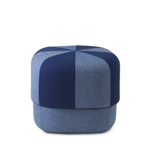 Normann Copenhagen Circus Puf Duo Pequeño Azul