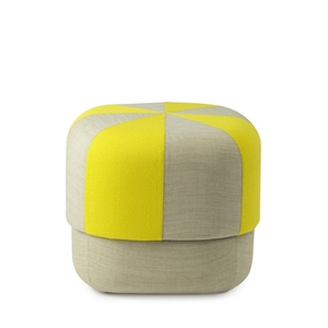 Normann Copenhagen Circus Puf Duo Pequeño Amarillo