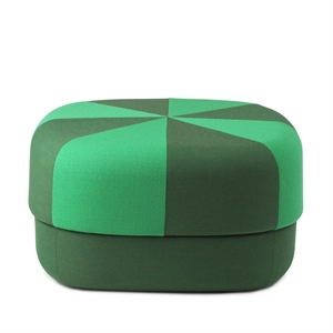 Normann Copenhagen Circus Puf Duo Grande Verde