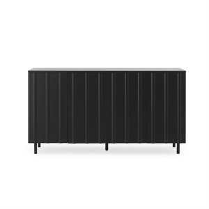 Aparador Normann Copenhagen Rib Negro Suave